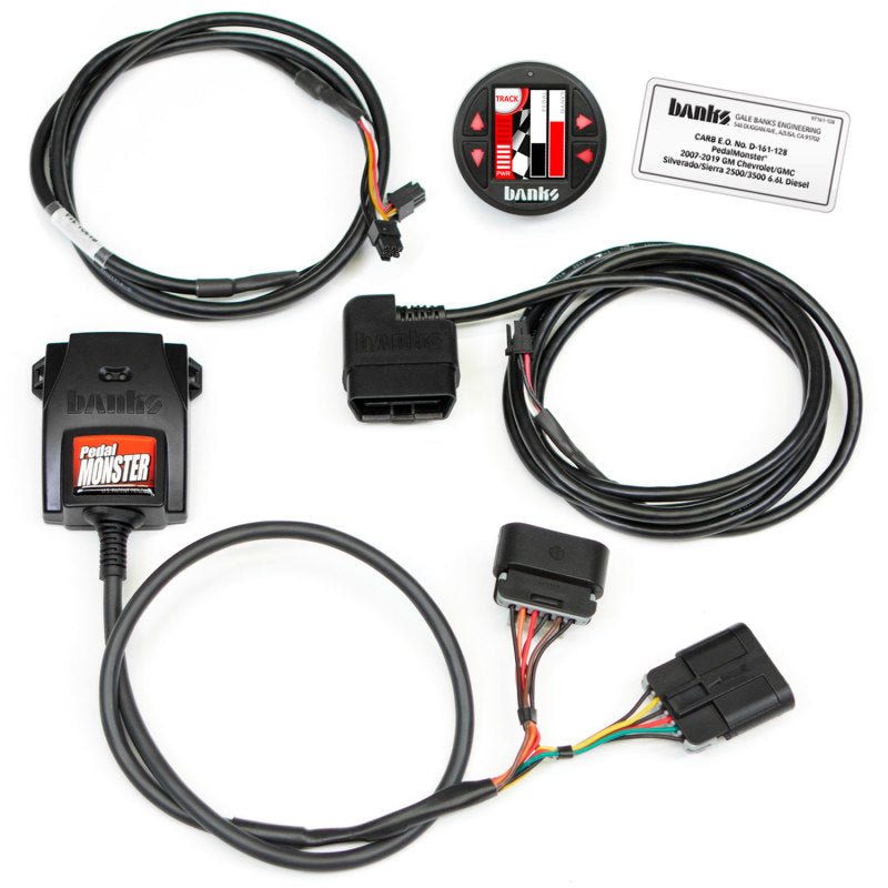 Banks Power Pedal Monster Throttle Sensitivity Booster w/ iDash SuperGauge - 07.5-19 GM 2500/3500 - Crew Original