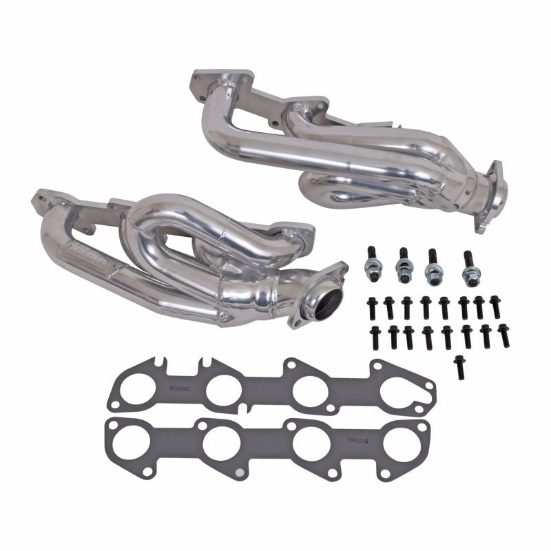 BBK 04-08 Dodge Ram 5.7 Hemi Shorty Tuned Length Exhaust Headers - 1-3/4 Silver Ceramic - Crew Original
