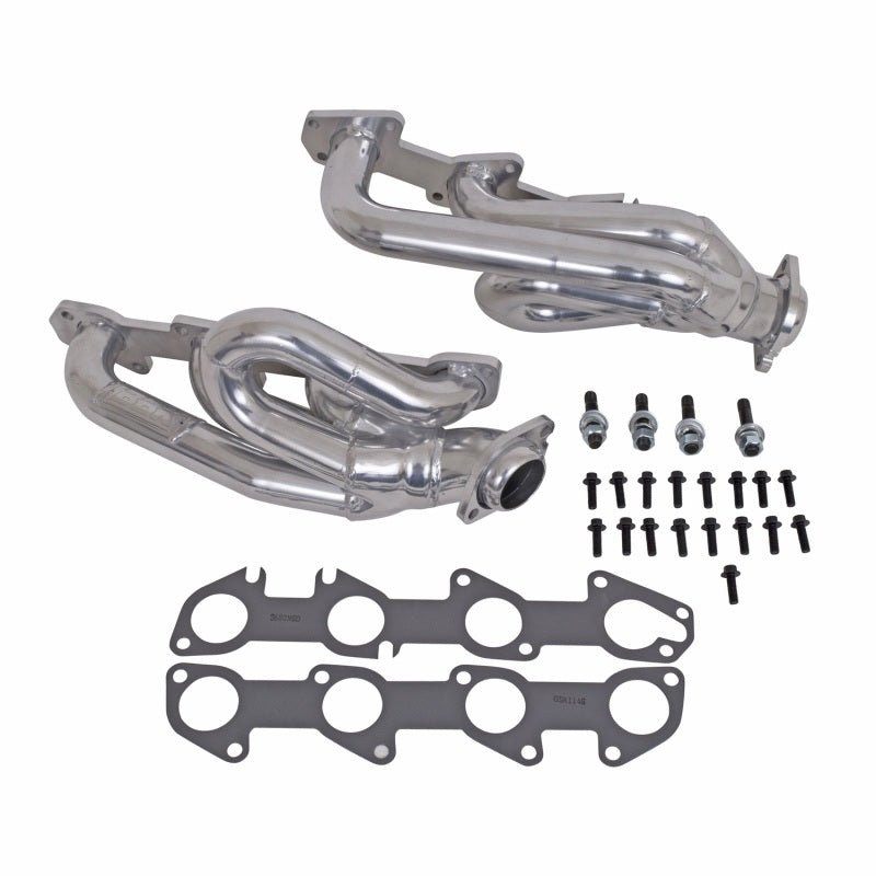 BBK 04-08 Dodge Ram 5.7 Hemi Shorty Tuned Length Exhaust Headers - 1-3/4 Silver Ceramic - Crew Original