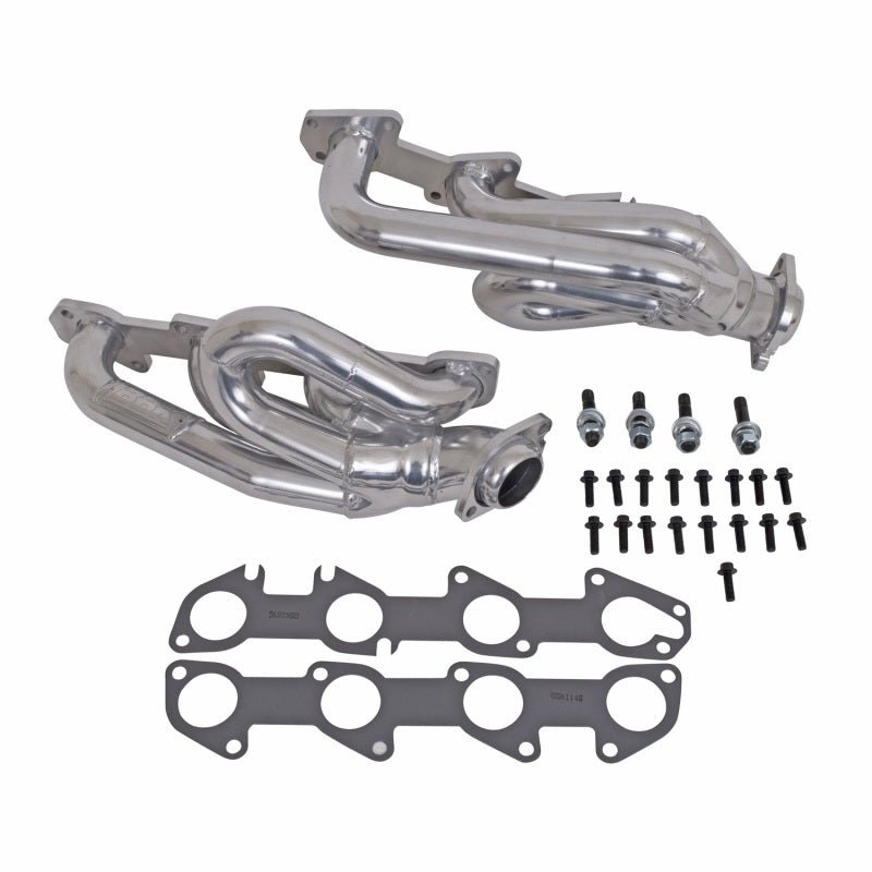 BBK 04-08 Dodge Ram 5.7 Hemi Shorty Tuned Length Exhaust Headers - 1-3/4 Silver Ceramic - Crew Original
