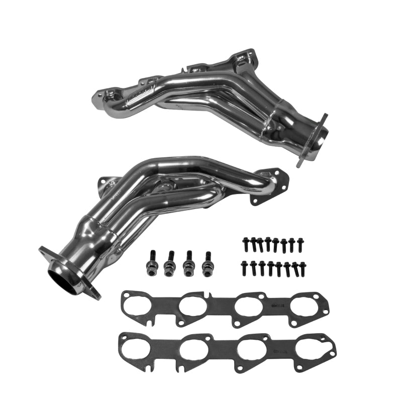 BBK 05-10 Dodge Hemi 6.1L Shorty Tuned Length Exhaust Headers - 1-7/8in Chrome - Crew Original