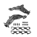 BBK 05-10 Dodge Hemi 6.1L Shorty Tuned Length Exhaust Headers - 1-7/8in Chrome - Crew Original