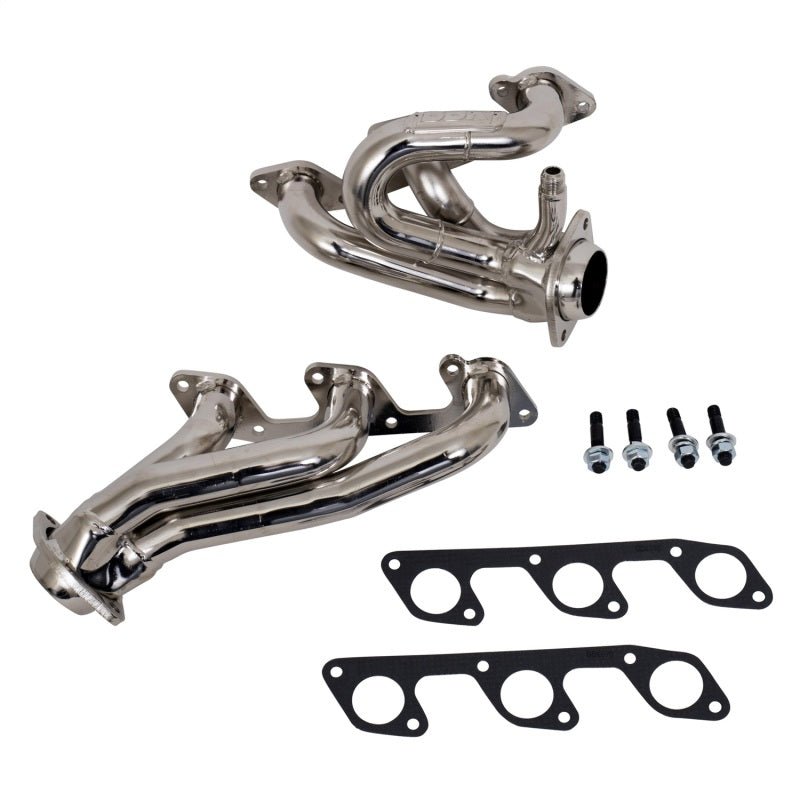 BBK 05-10 Mustang 4.0 V6 Shorty Tuned Length Exhaust Headers - 1-5/8 Chrome - Crew Original