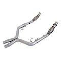 BBK 05-10 Mustang 4.6 GT High Flow X Pipe With Catalytic Converters - 2-3/4 - Crew Original