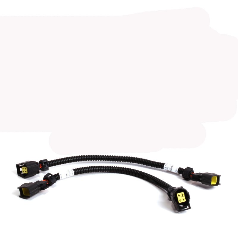 BBK 05-20 Dodge 4 Pin Square Style O2 Sensor Wire Harness Extensions 12 (pair) - Crew Original
