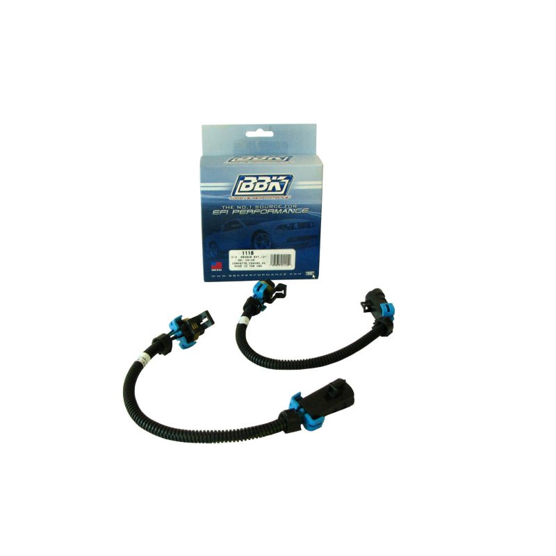 BBK 08-15 GM Corvette Camaro O2 Sensor Wire Harness Extensions 12 (pair) - Crew Original