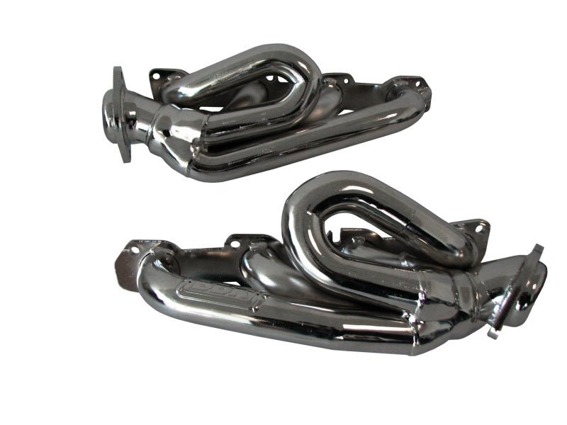BBK 09-18 Dodge Ram 5.7L Hemi Shorty Tuned Length Exhaust Headers - 1-3/4 Chrome - Crew Original