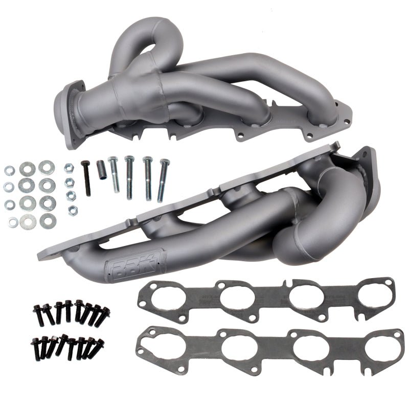 BBK 09-18 Dodge Ram 5.7L Hemi Shorty Tuned Length Exhaust Headers - 1-3/4 Chrome - Crew Original
