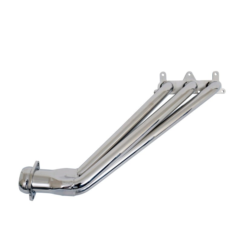 BBK 10-11 Camaro V6 Long Tube Exhaust Headers With Converters - 1-5/8 Chrome - Crew Original