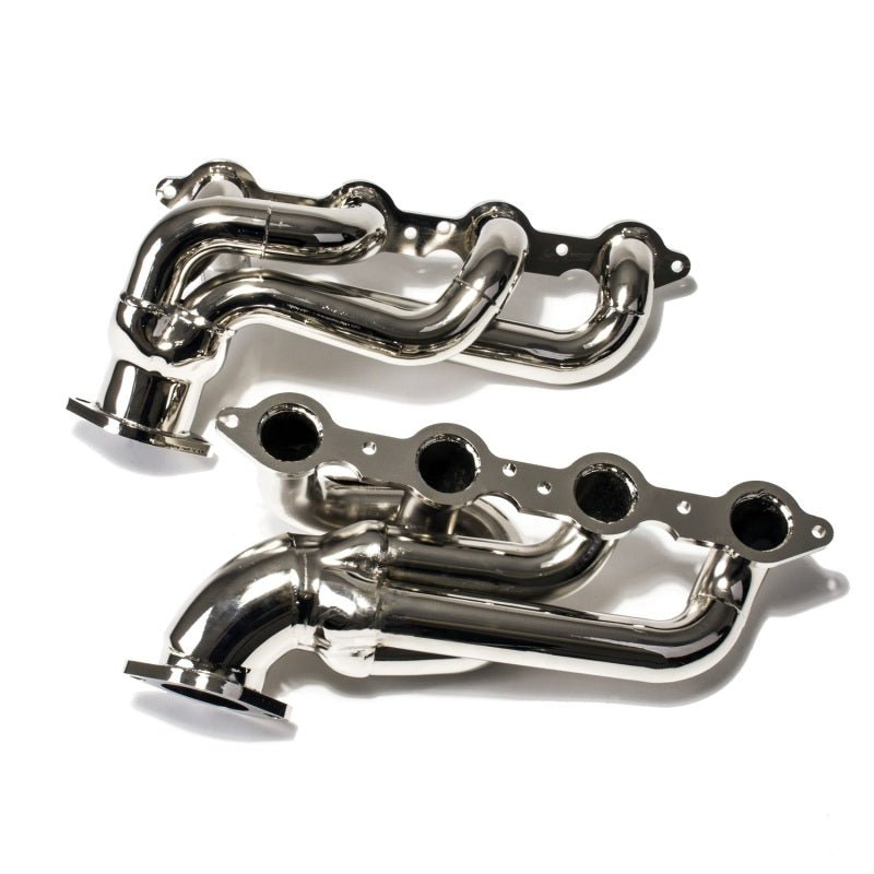 BBK 10-15 Camaro LS3 L99 Shorty Tuned Length Exhaust Headers - 1-3/4 Chrome - Crew Original