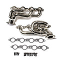 BBK 10-15 Camaro LS3 L99 Shorty Tuned Length Exhaust Headers - 1-3/4 Chrome - Crew Original