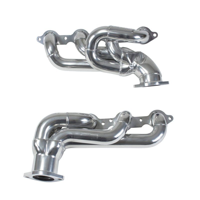 BBK 10-15 Camaro LS3 L99 Shorty Tuned Length Exhaust Headers - 1-3/4 Silver Ceramic - Crew Original