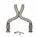 BBK 11-14 Mustang 5.0 Short Mid X Pipe With Catalytic Converters 3.0 For BBK Long Tube Headers - Crew Original