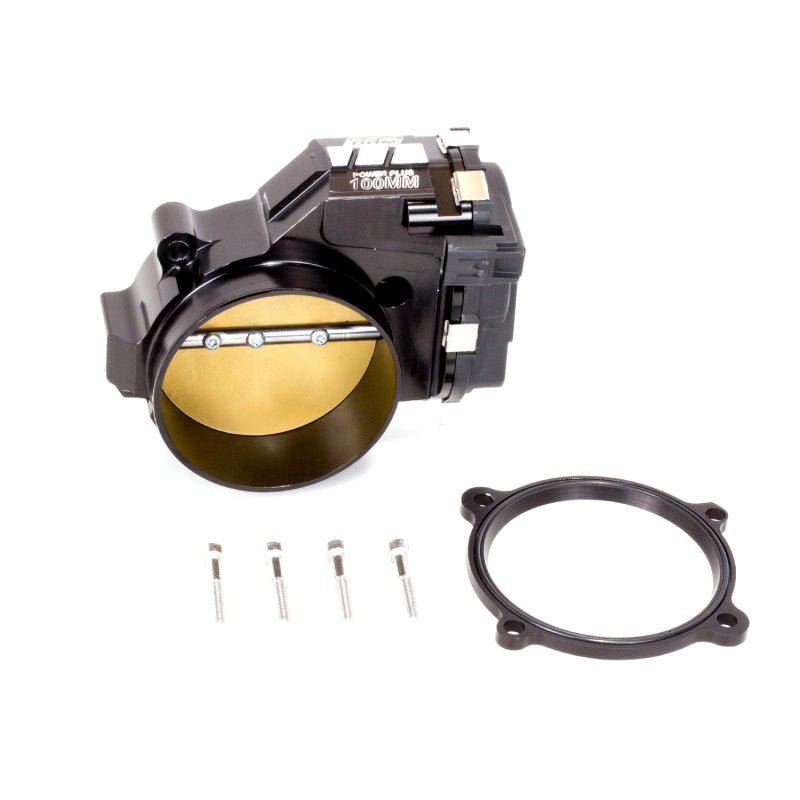 BBK 15-20 Dodge Hellcat 6.2L 100mm Black Billet Series Throttle Body - Crew Original