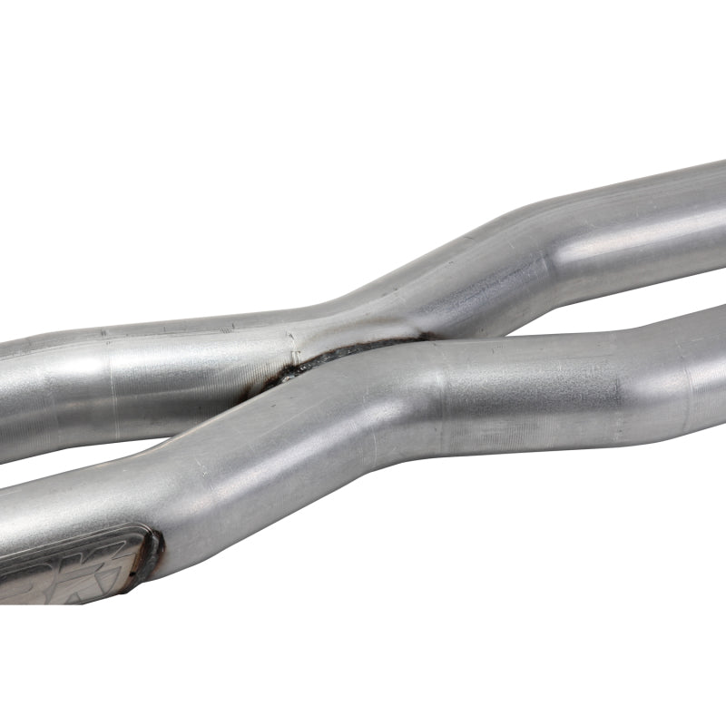 BBK 15-20 Ford Mustang GT 5.0L Resonator Delete X-Pipe (For Use w/Shorties Or Stock Manifolds) - Crew Original