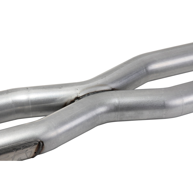 BBK 15-20 Ford Mustang GT 5.0L Resonator Delete X-Pipe (For Use w/Shorties Or Stock Manifolds) - Crew Original