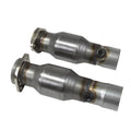 BBK 16-20 Chevrolet Camaro SS Short Mid Pipe Kit w/High Flow Cats (For 4044/40440) - Crew Original