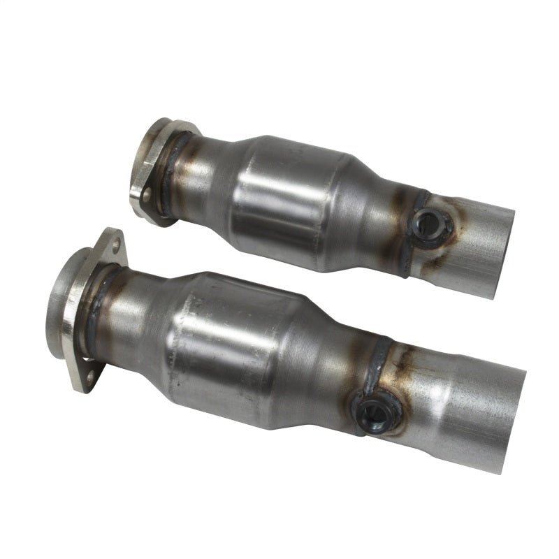 BBK 16-20 Chevrolet Camaro SS Short Mid Pipe Kit w/High Flow Cats (For 4044/40440) - Crew Original