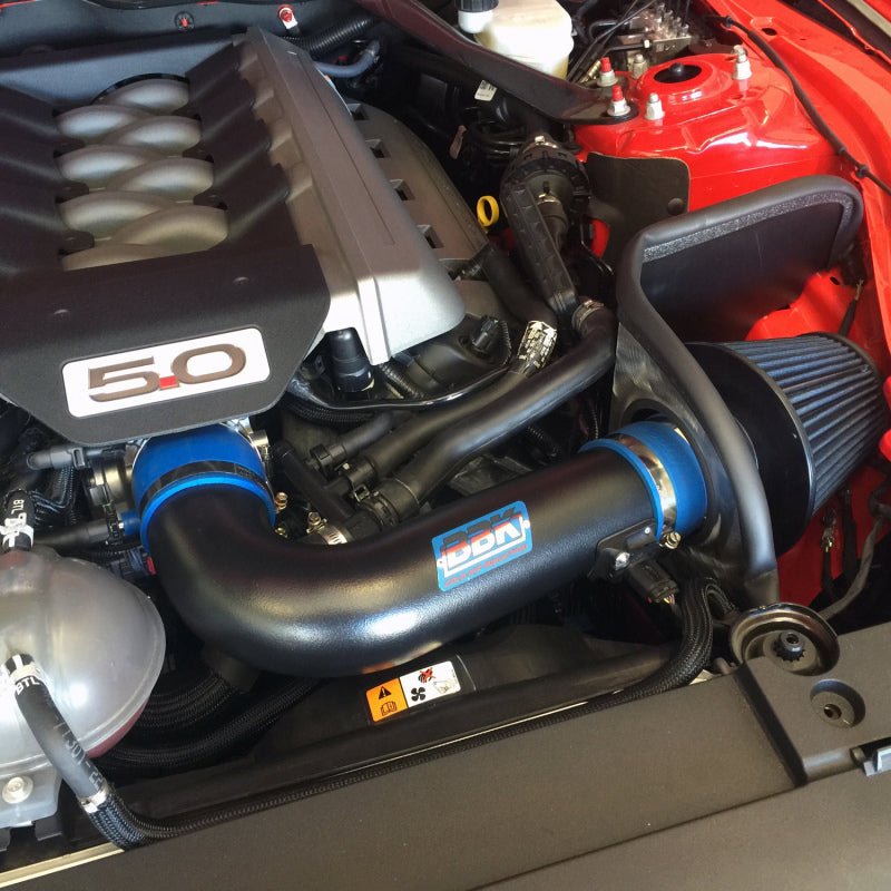 BBK 2015-16 Mustang GT 5.0L Cold Air Induction System Blackout - Crew Original