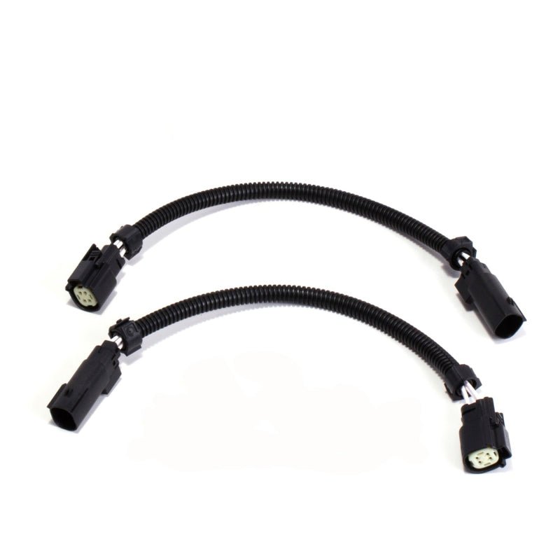 BBK 2015 Mustang GT V6 6-Pin Front O2 Sensor Wire Harness Extensions 12 (pair) - Crew Original