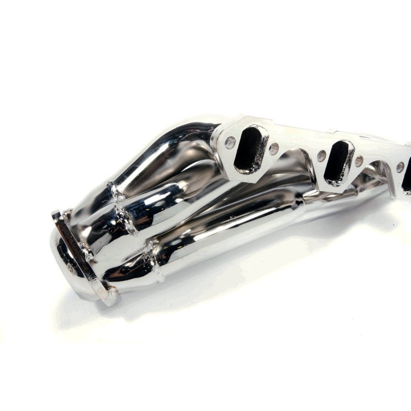 BBK 79-93 Mustang 5.0 Shorty Unequal Length Exhaust Headers - 1-5/8 Chrome - Crew Original