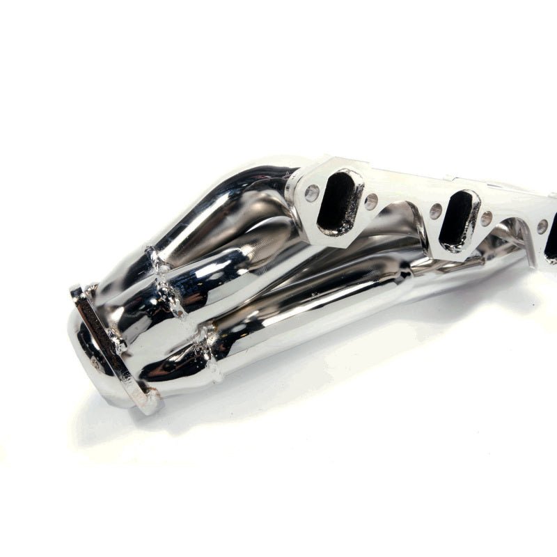 BBK 79-93 Mustang 5.0 Shorty Unequal Length Exhaust Headers - 1-5/8 Chrome - Crew Original