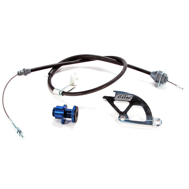 BBK 79-95 Mustang Adjustable Clutch Quadrant Cable And Firewall Adjuster Kit - Crew Original