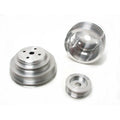 BBK 85-97 GM Truck 305 350 Underdrive Pulley Kit - Lightweight CNC Billet Aluminum (3pc) - Crew Original