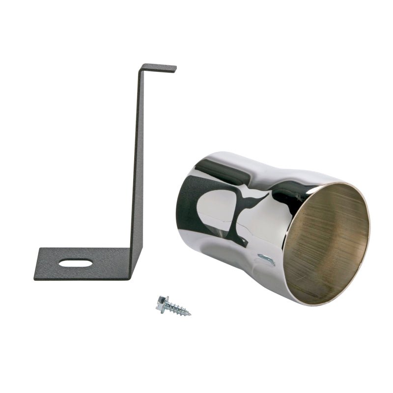 BBK 86-88 Mustang Cold Air Kit Adapter - Chrome - Crew Original