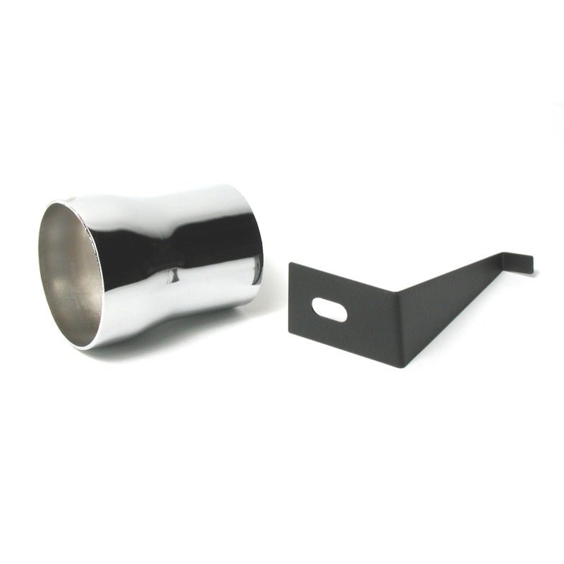 BBK 86-88 Mustang Cold Air Kit Adapter - Chrome - Crew Original