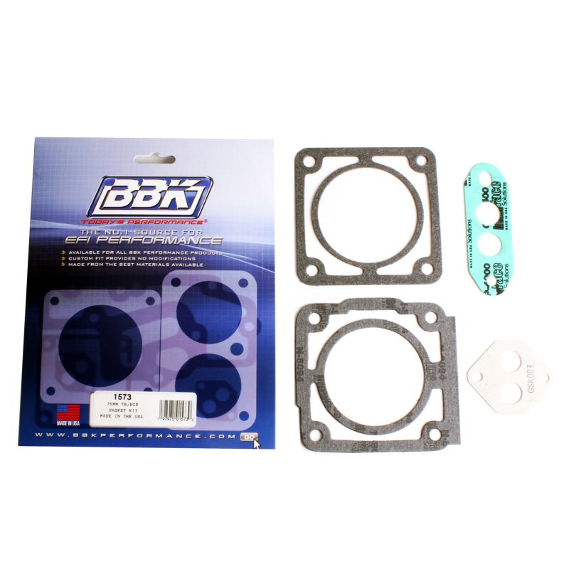 BBK 86-93 Mustang 5.0 75mm Throttle Body Gasket Kit - Crew Original