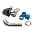 BBK 86-93 Mustang 5.0 Cold Air Intake Kit - Fenderwell Style - Chrome Finish - Crew Original