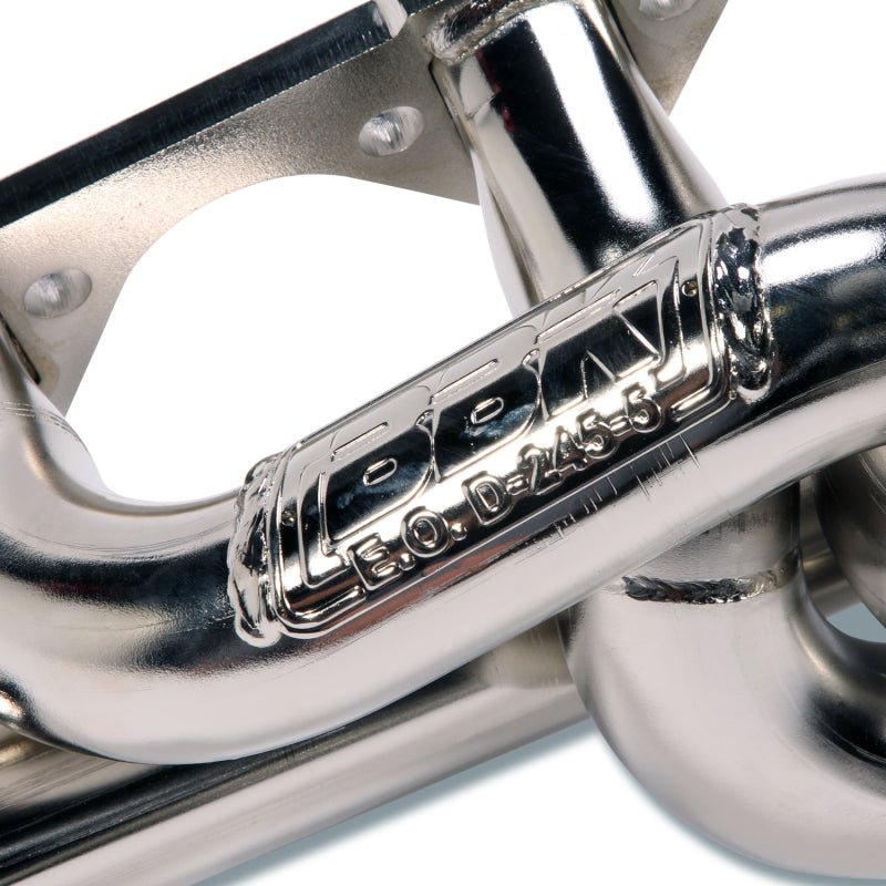 BBK 86-93 Mustang 5.0 Shorty Tuned Length Exhaust Headers - 1-5/8 Titanium Ceramic - Crew Original