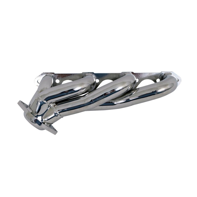 BBK 87-95 Ford F150 Truck 5.0 302 Shorty Unequal Length Exhaust Headers - 1-5/8 Chrome - Crew Original