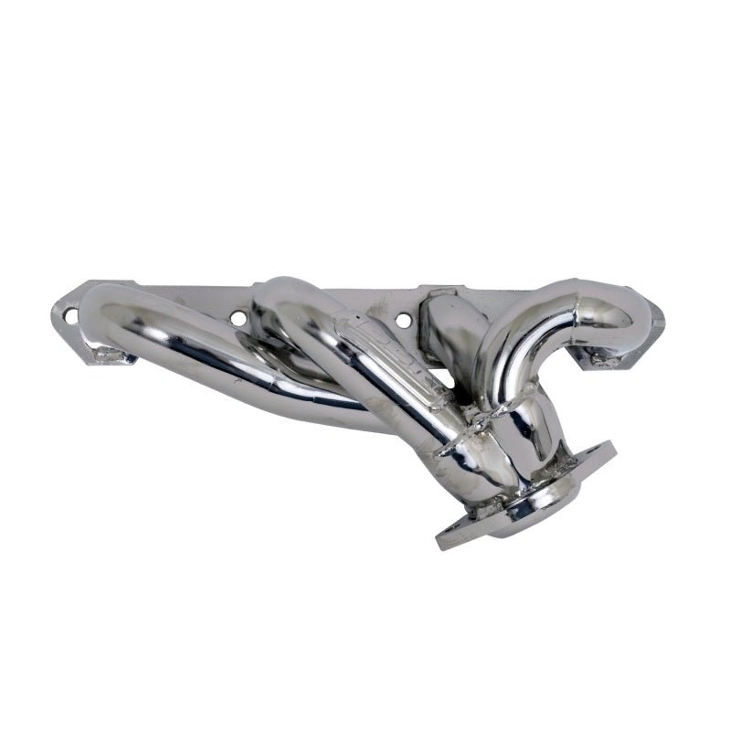 BBK 87-95 Ford F150 Truck 5.0 302 Shorty Unequal Length Exhaust Headers - 1-5/8 Chrome - Crew Original