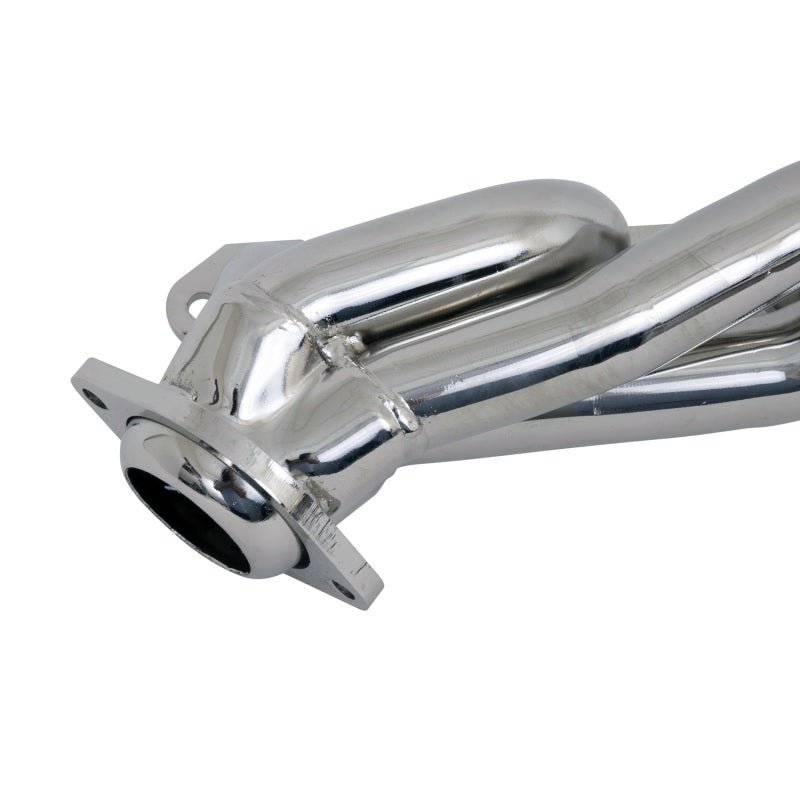 BBK 87-95 Ford F150 Truck 5.0 302 Shorty Unequal Length Exhaust Headers - 1-5/8 Chrome - Crew Original