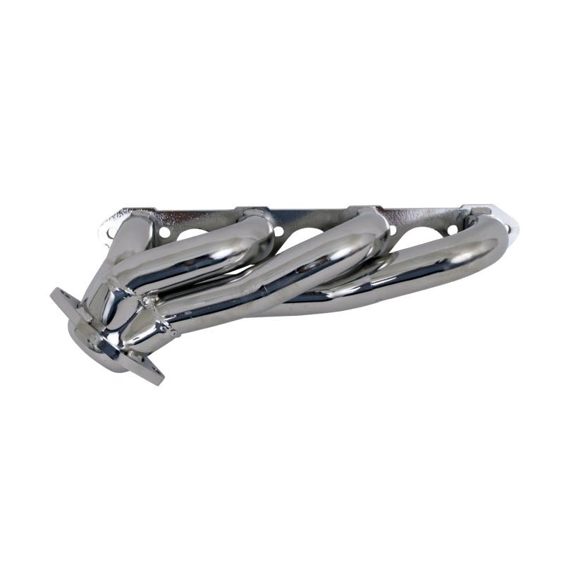 BBK 87-95 Ford F150 Truck 5.0 302 Shorty Unequal Length Exhaust Headers - 1-5/8 Chrome - Crew Original
