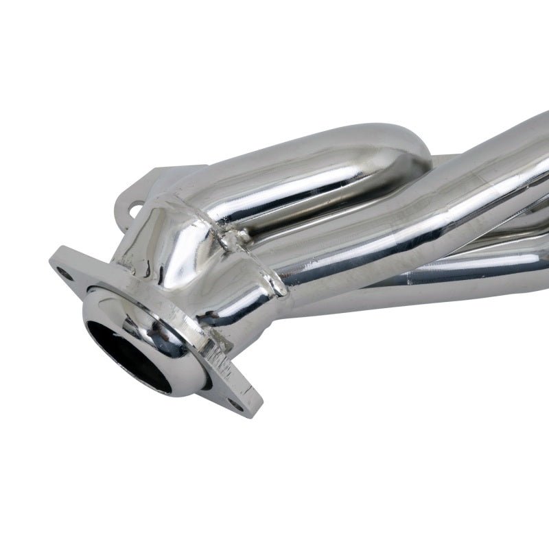 BBK 87-95 Ford F150 Truck 5.0 302 Shorty Unequal Length Exhaust Headers - 1-5/8 Chrome - Crew Original