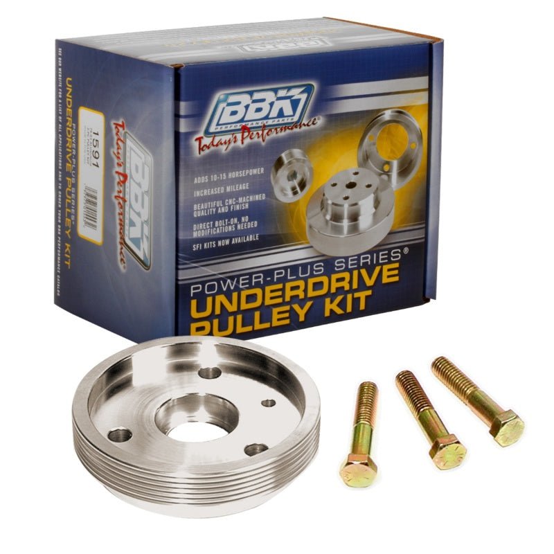 BBK 93-97 Camaro Firebird LT1 Underdrive Pulley Kit - Aluminum - Crew Original