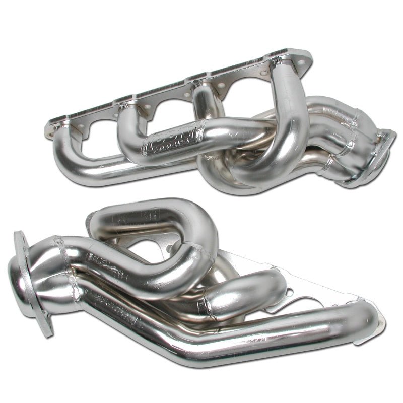 BBK 94-95 Mustang 5.0 Shorty Tuned Length Exhaust Headers - 1-5/8 Chrome - Crew Original