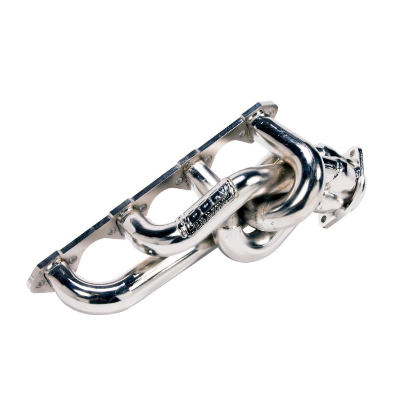 BBK 94-95 Mustang 5.0 Shorty Tuned Length Exhaust Headers - 1-5/8 Chrome - Crew Original