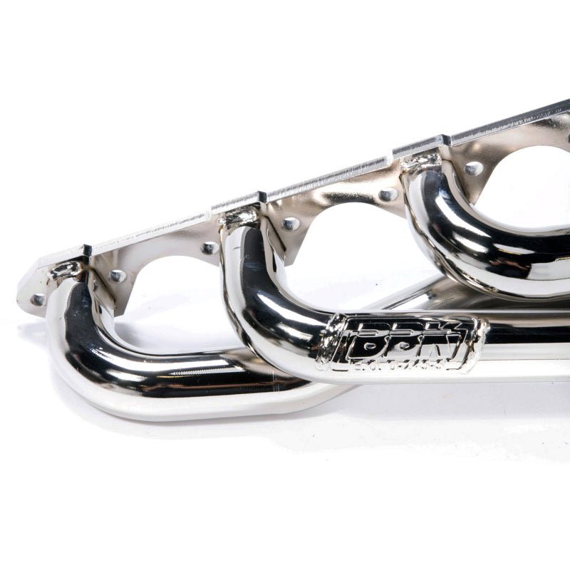 BBK 94-95 Mustang 5.0 Shorty Unequal Length Exhaust Headers - 1-5/8 Chrome - Crew Original
