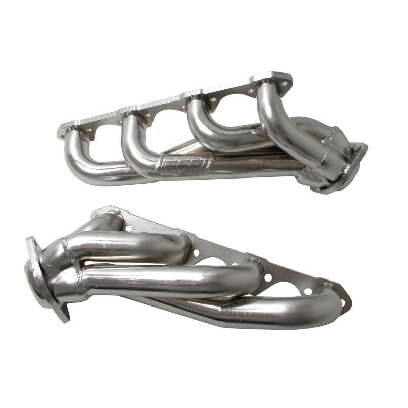 BBK 94-95 Mustang 5.0 Shorty Unequal Length Exhaust Headers - 1-5/8 Chrome - Crew Original