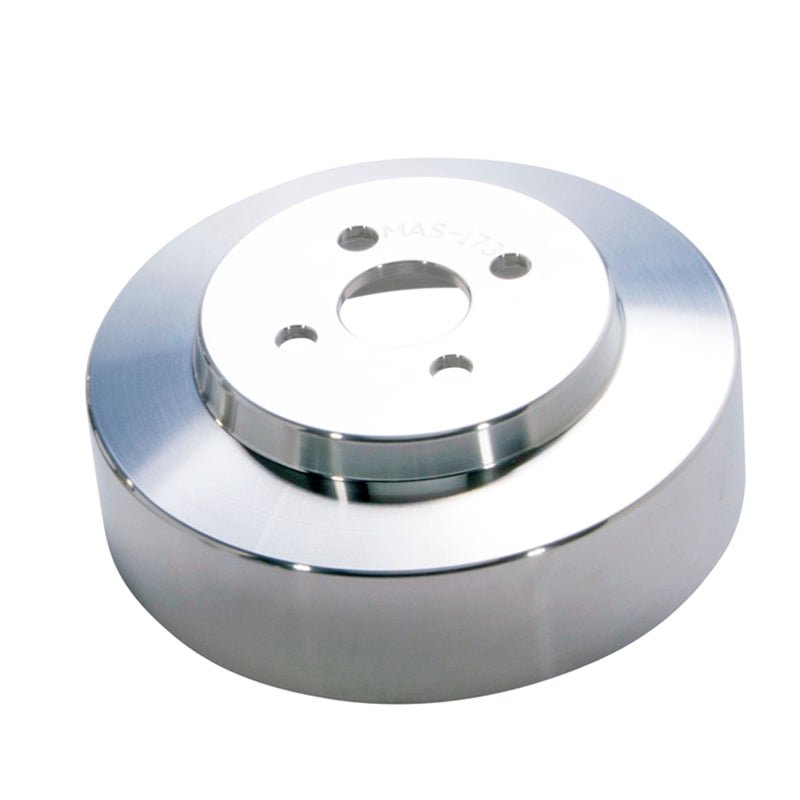 BBK 94-95 Mustang 5.0 Underdrive Pulley Kit - Lightweight CNC Billet Aluminum (3pc) - Crew Original