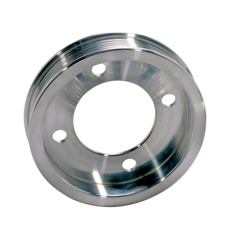 BBK 94-95 Mustang 5.0 Underdrive Pulley Kit - Lightweight CNC Billet Aluminum (3pc) - Crew Original