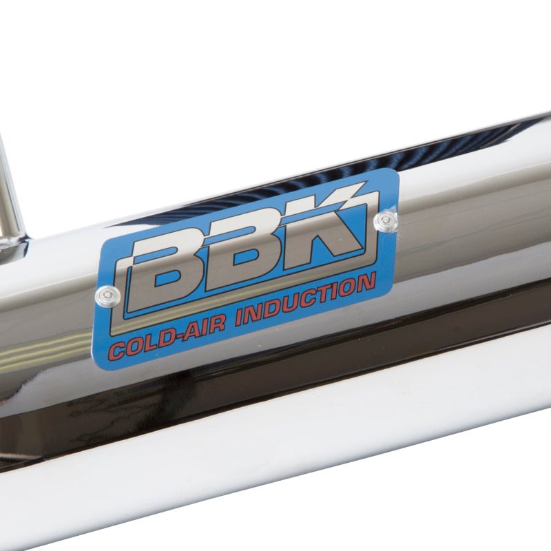 BBK 94-98 Mustang 3.8 V6 Cold Air Intake Kit - Chrome Finish - Crew Original