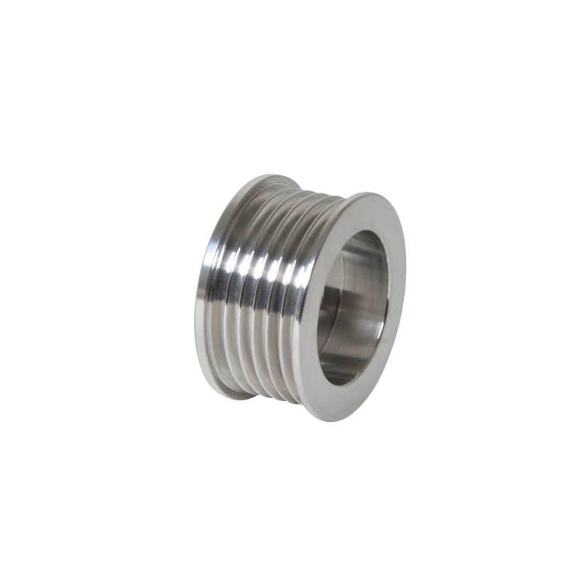 BBK 94-98 Mustang 3.8 V6 Underdrive Pulley Kit - Lightweight CNC Billet Aluminum (2pc) - Crew Original