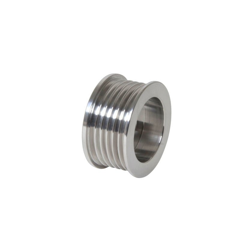 BBK 94-98 Mustang 3.8 V6 Underdrive Pulley Kit - Lightweight CNC Billet Aluminum (2pc) - Crew Original