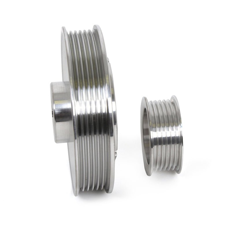 BBK 96-01 Mustang 4.6 GT Cobra Underdrive Pulley Kit - Lightweight CNC Billet Aluminum (3pc) - Crew Original