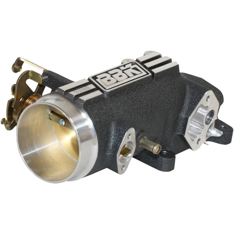 BBK 96-04 Mustang 4.6 GT 73mm Throttle Intake BBK Power Plus Series - Charcoal - Crew Original